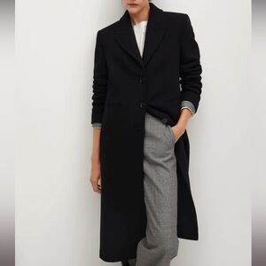 Black Wool Coat